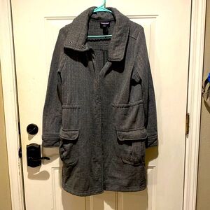 Patagonia Womens Better Sweater Coat. Grey. Size Medium.